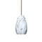 Besa Lighting Pera 9 Stem Pendant, Marble Grigio, Satin Nickel Finish, 1x9W LED 1TT-4126MG-LED-SN - alternate 1